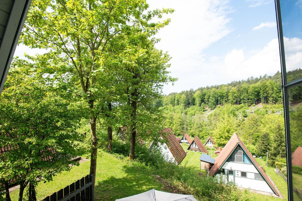 Hotel Ferienhaus Waldperle Ronshausen Exterior foto