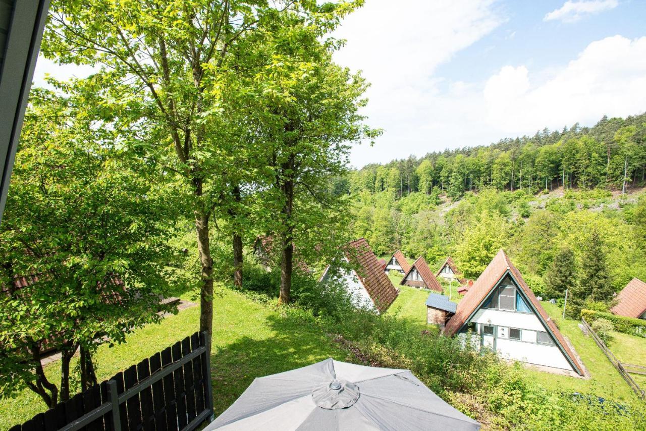 Hotel Ferienhaus Waldperle Ronshausen Exterior foto